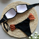 Biquíni Elegância Dourada do Mar