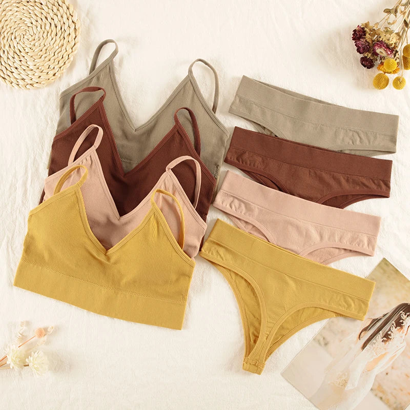 Conjunto ComfortFit – Top e Calcinha Sem Costura