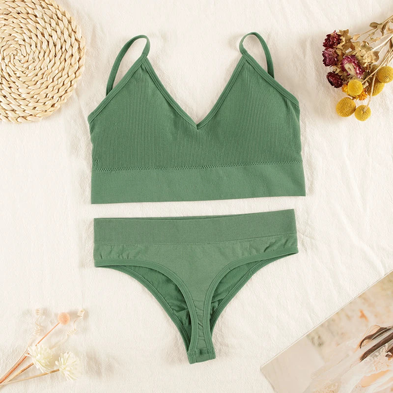 Conjunto ComfortFit – Top e Calcinha Sem Costura