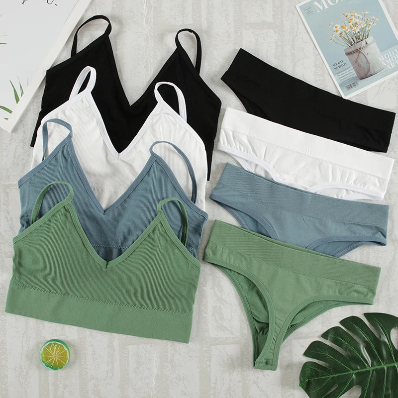 Conjunto ComfortFit – Top e Calcinha Sem Costura