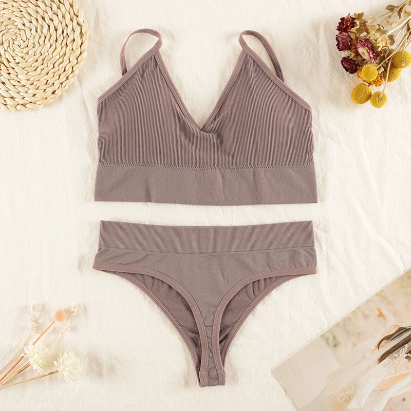 Conjunto ComfortFit – Top e Calcinha Sem Costura